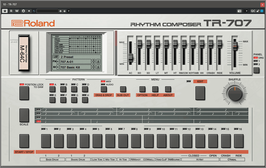 Roland TR-707