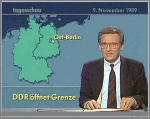 DDR öffnet Grenze zur BRD